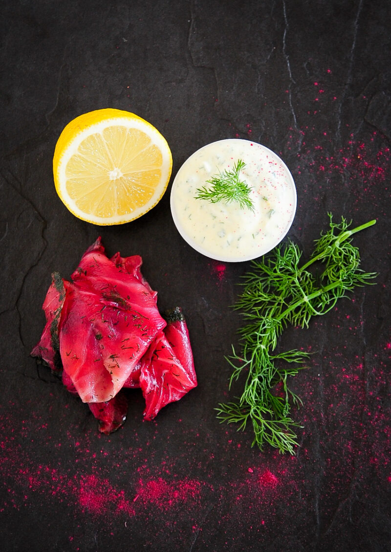 beetroot gravadlax