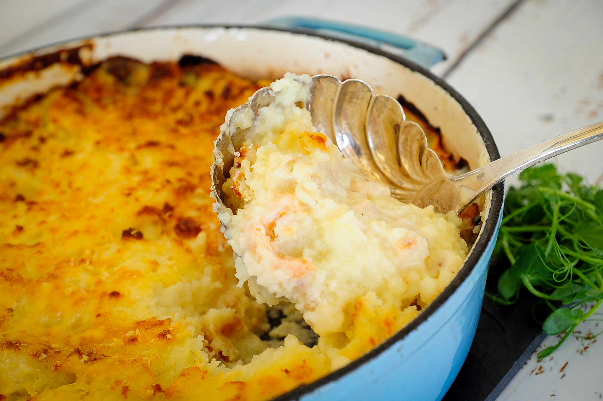 Family sized luxury fish pie mix Chesil Smokery