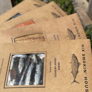 Smoked anchovies