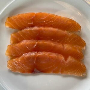 Mark Hix smoked salmon slices